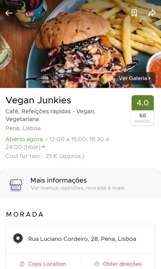 Restaurants Vegan Junkies