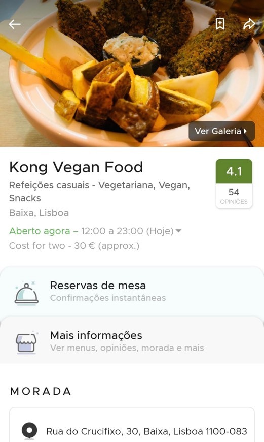 Restaurants Kong - Vegan Modern Food