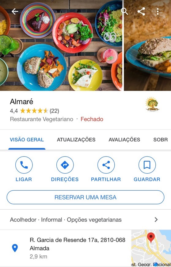 Restaurantes Almaré