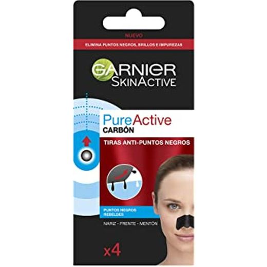Garnier Skin Active PureActive Tiras de Carbón Anti Puntos Negros