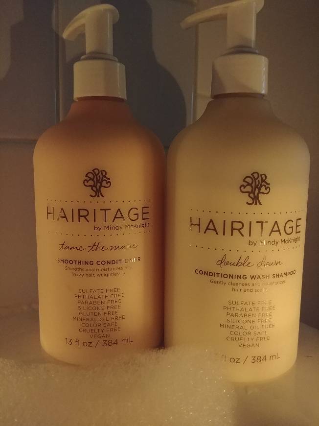 Producto Hairitage by Mindy Shampoo and Conditioner