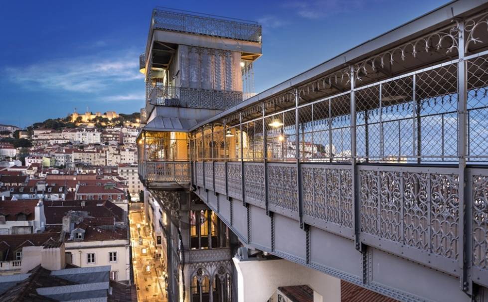 Lugares Elevador de Santa Justa 