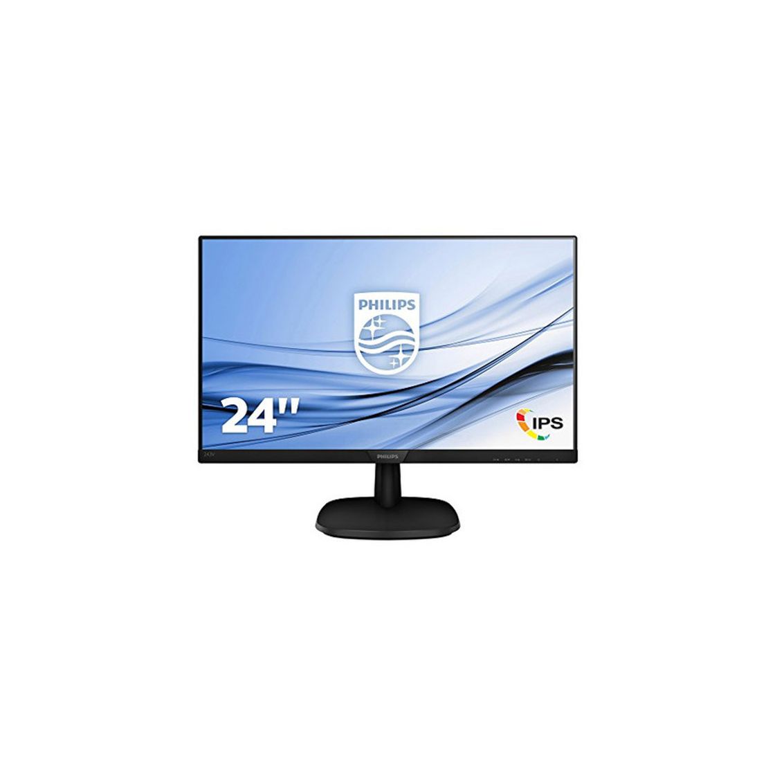 Electronic Philips 243V7QDSB/00 - Monitor IPS de 24" (Full HD, 1920x1080, Sin bordes,