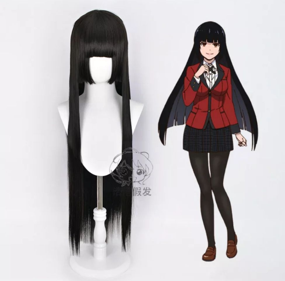 Social Peluca de cosplay Yumeko Jabami