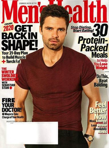 MEN'S HEALTH - JANUARY / FEBRUARY 2020 - SEBASTIAN STAN