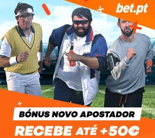 BET.PT - 50€ PARA APOSTARES