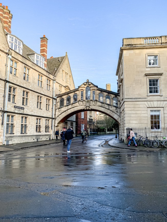 Lugar Bridge of Sighs (Oxford) - Hertford Bridge