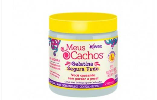 Novex Meus Cachos Gelatina Segura Tudo