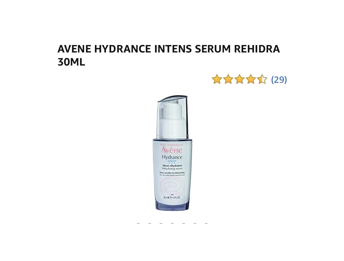 Producto Avène Hydrance Serum