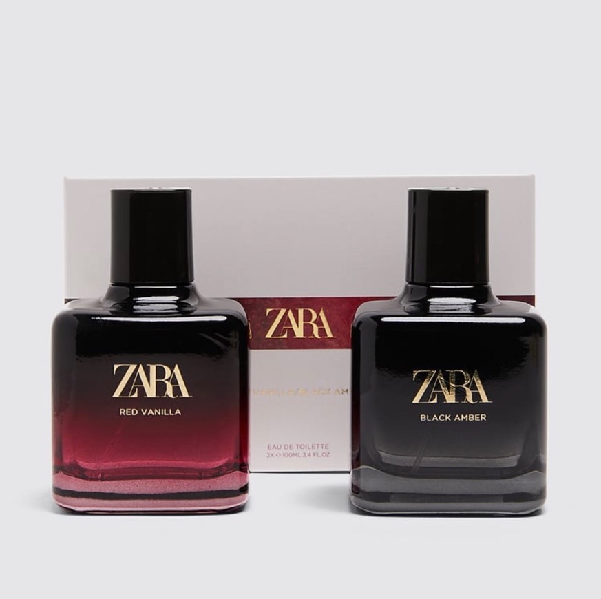 Product ZARA caixa com 2 perfumes