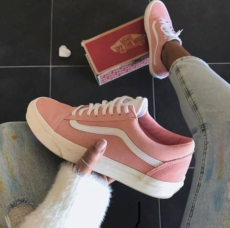 Moda Vans Ward, Zapatillas para Mujer, Rosa