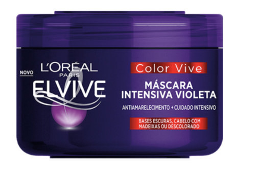 Moda Máscara intensiva violeta