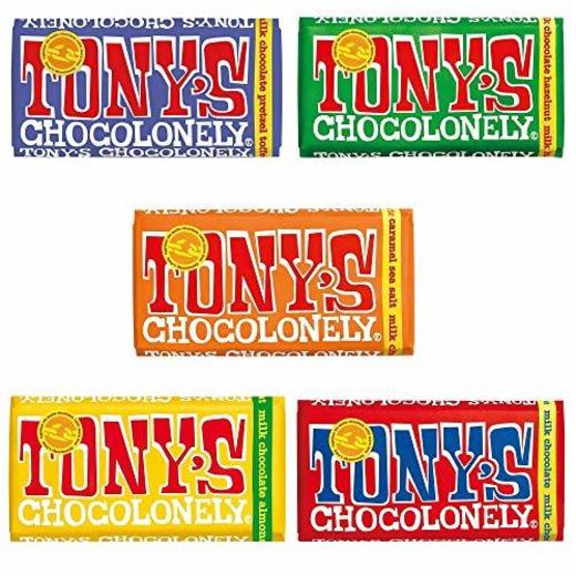 Tony's Chocolonely Chocolate 180g - 5 Pack