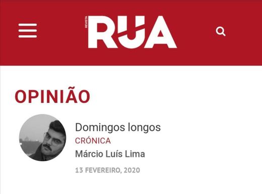 "Domingos longos" (crónica) 