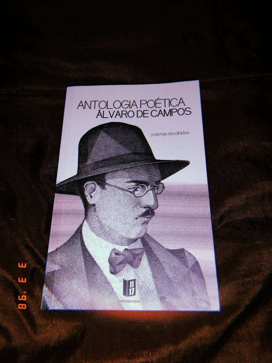 Libro Antologia poética Álvaro de Campos 