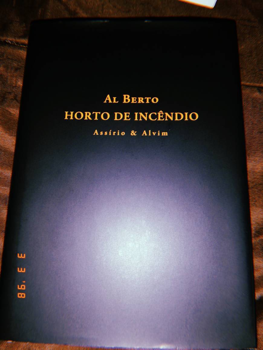 Libro Horto de Incêndio 