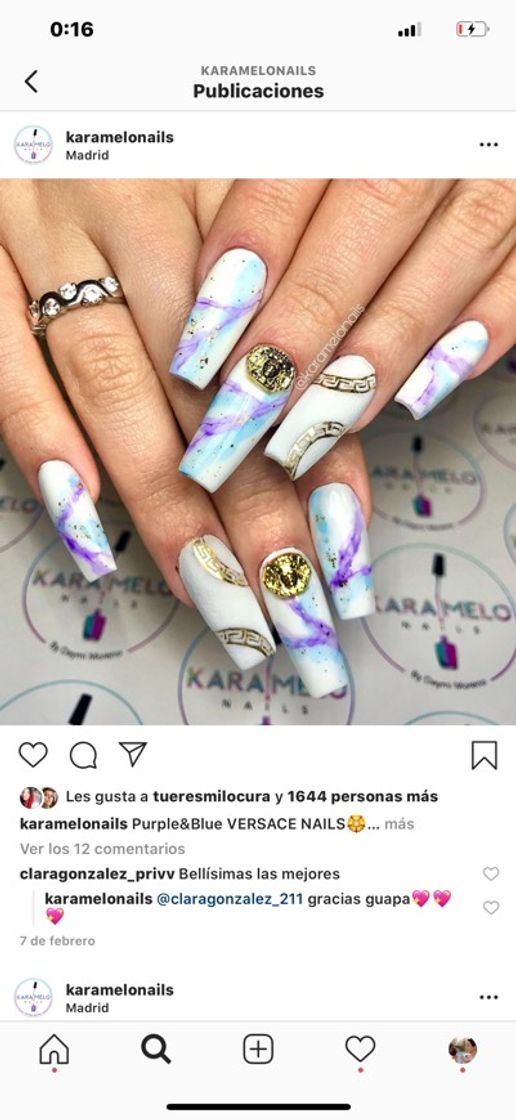 Lugar Karamelo nails