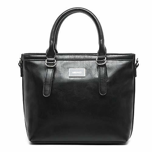 MISAKO Bolso Bubas Negro| Bolso Shopper Mujer