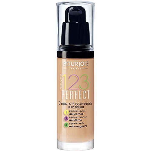 Belleza Bourjois 123 Perfect Base de Maquillaje Tono 53 Light Beige 