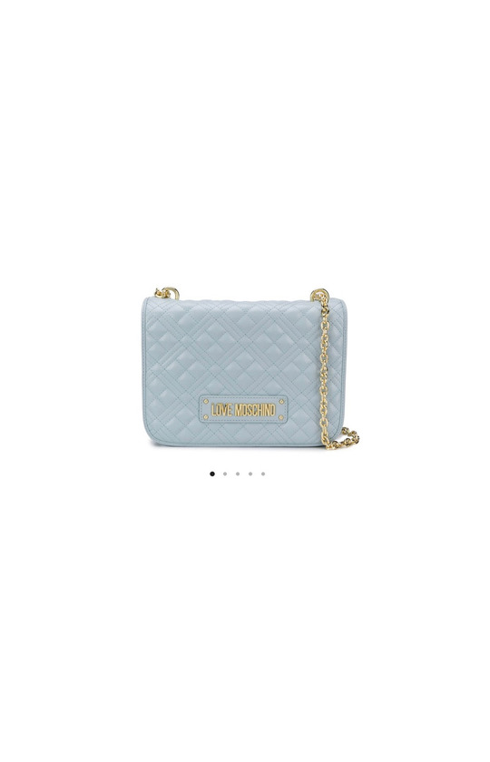 Social LOVE MOSCHINO
quilted logo-plaque shoulder bag