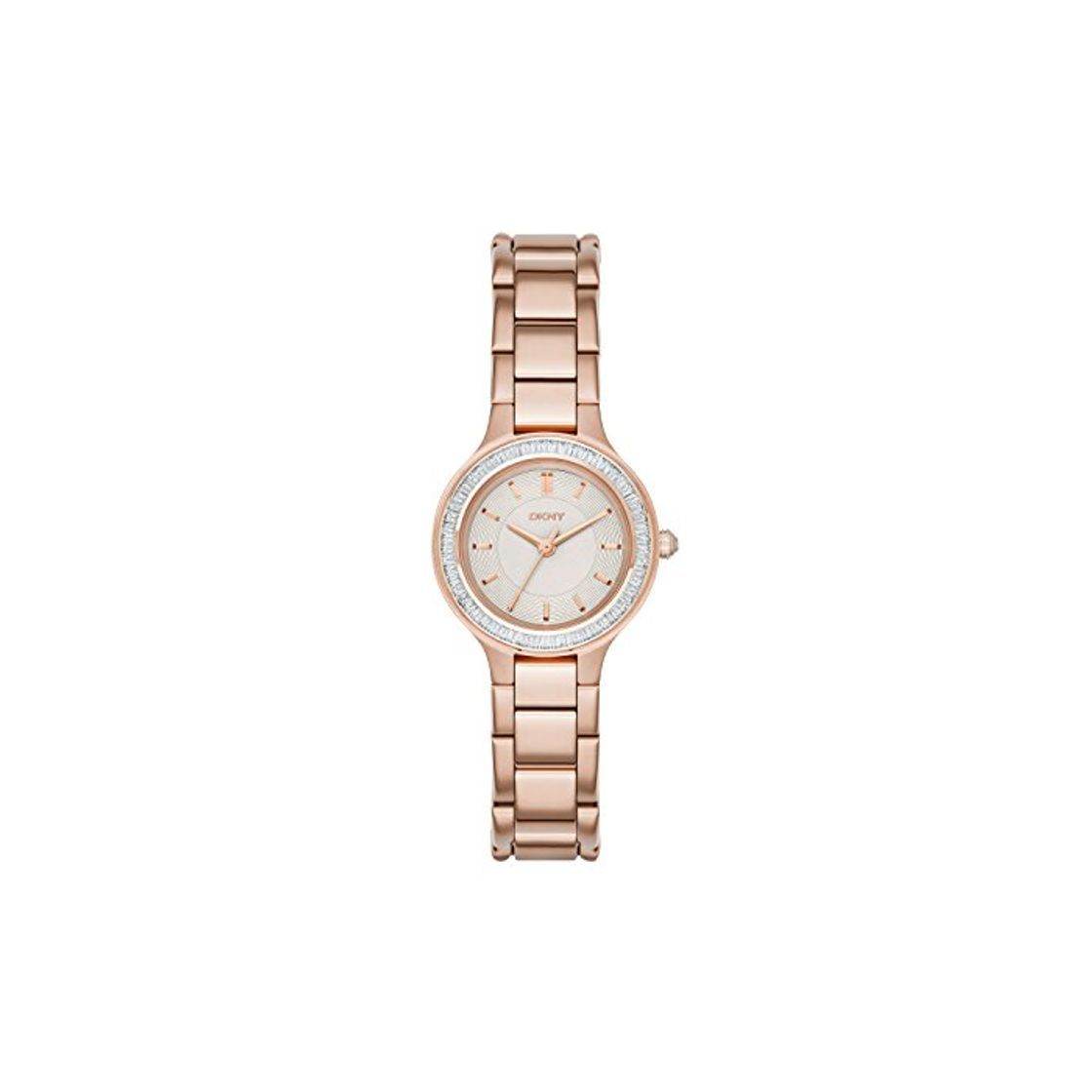 Product DKNY Reloj analogico para Mujer de Cuarzo con Correa en Acero Inoxidable NY2393