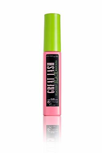 Beauty Maybelline Great Lash Blackest Black máscara de pestañas 12,5 ml - Máscaras