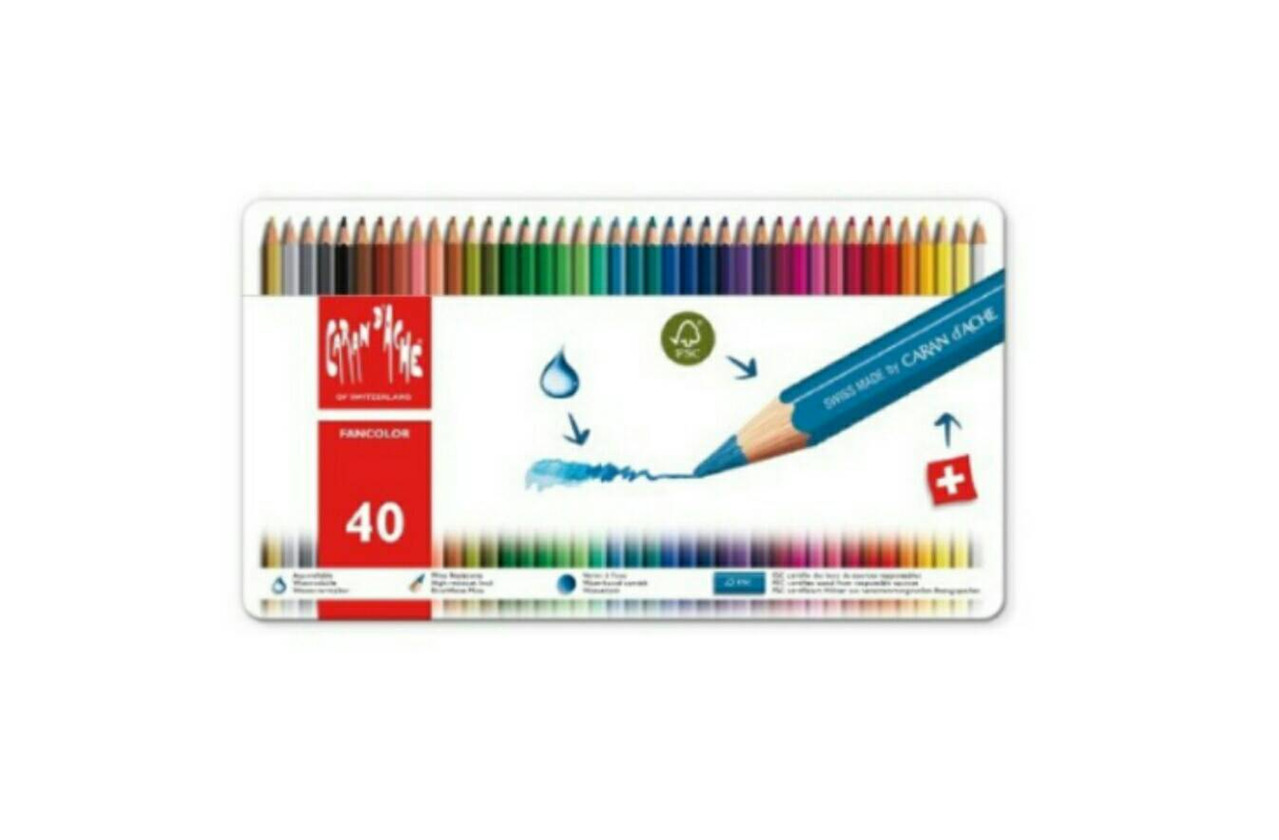 Producto Caran d'Ache watercolor pencils