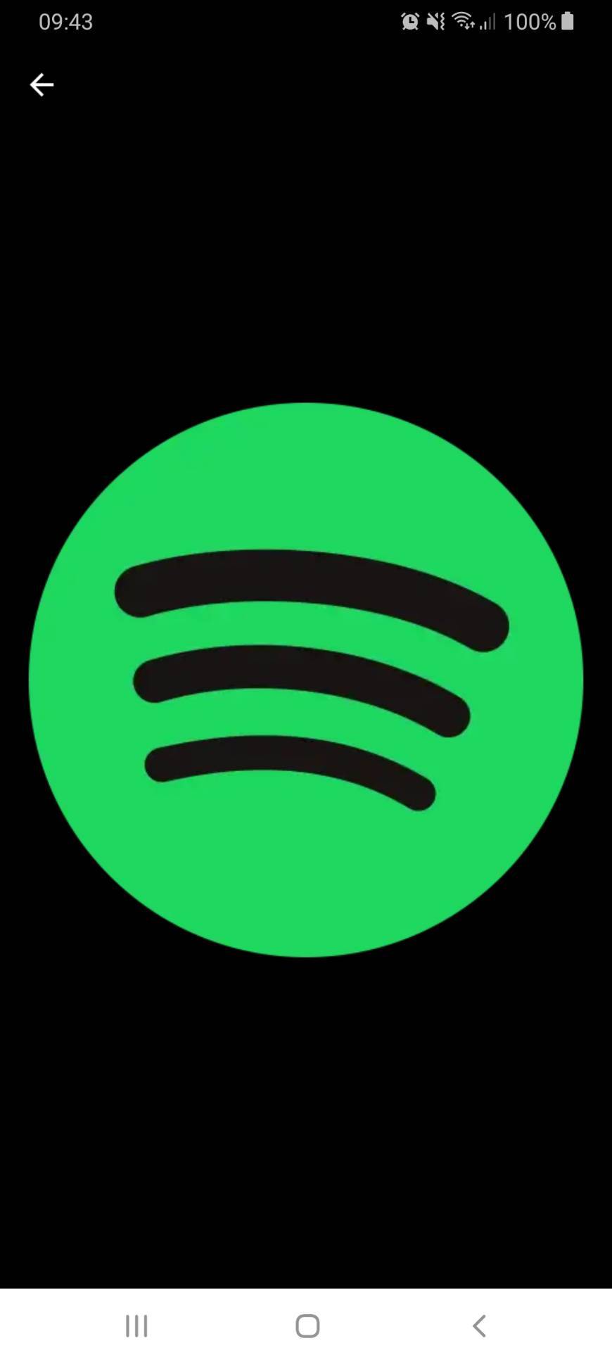 App SPOTIFY MUSIC 