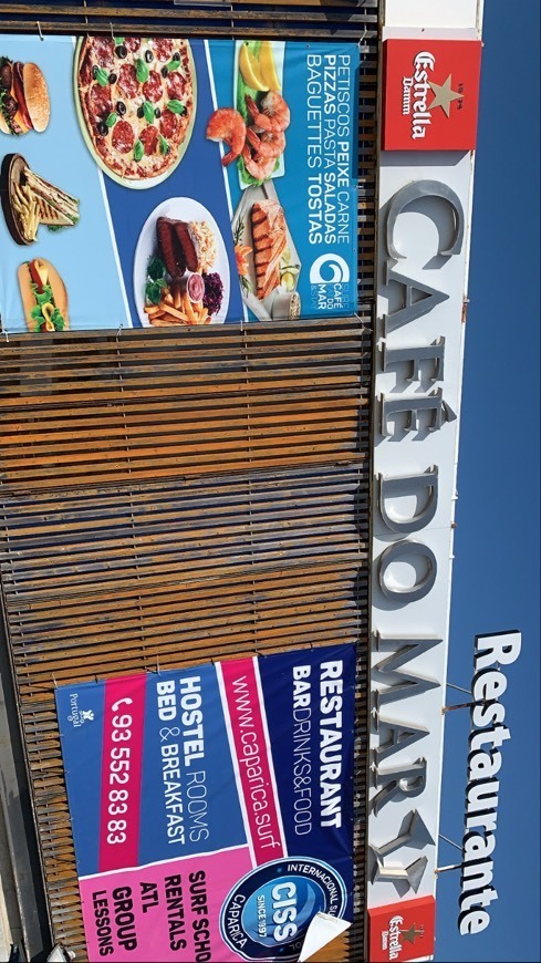 Restaurantes Café Do Mar Bar e Restaurante