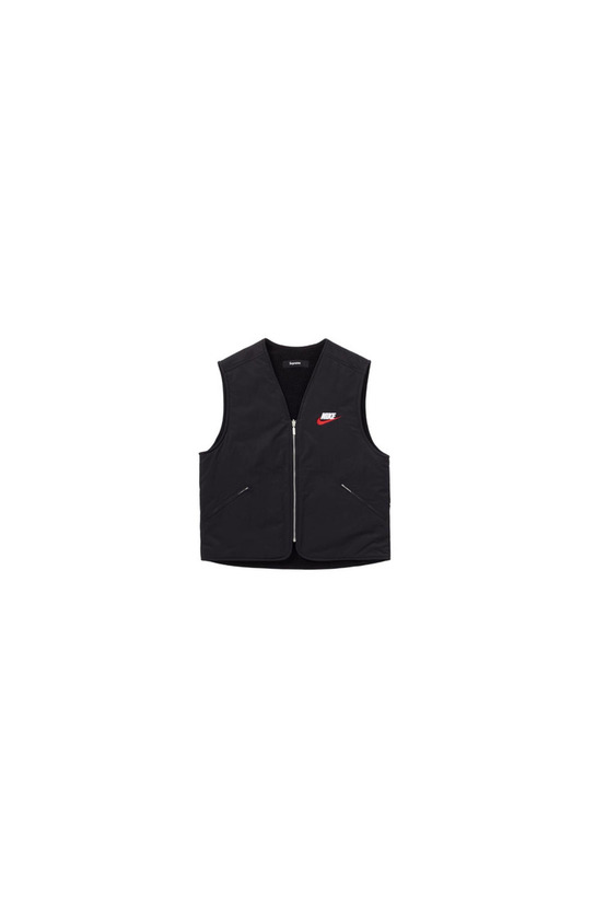 Producto Supreme x Nike Reversible Nylon Sherpa Vest Black 