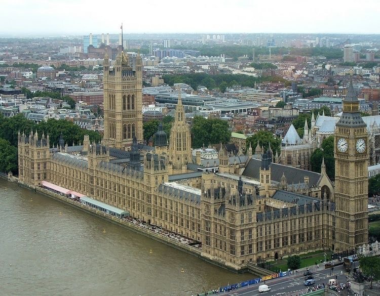 Lugar Palace of Westminster