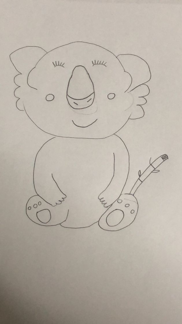 Social Dibujo de Koala