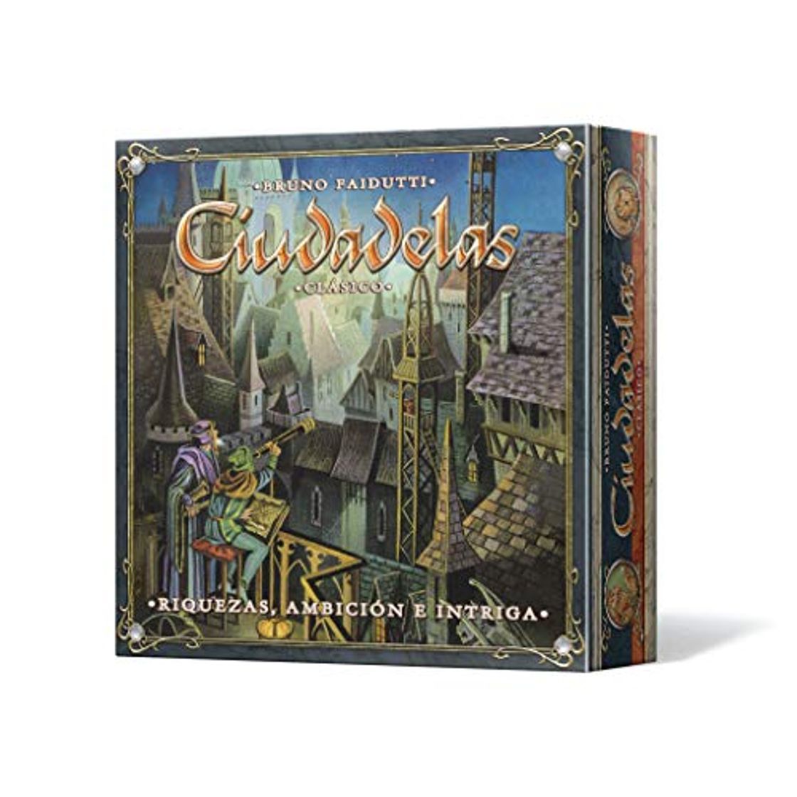 Social Asmodee - Ciudadelas Clásico, juego de mesa