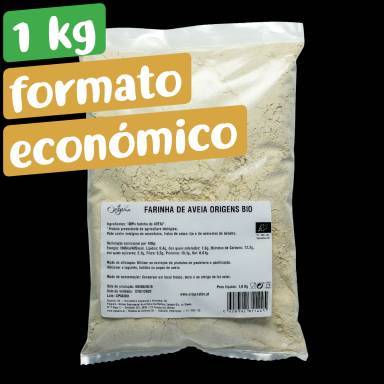 Social Farinha de aveia bio - formato económico