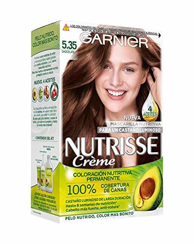 Belleza Garnier Nutrisse Creme Coloración permanente con mascarilla nutritiva de cuatro aceites