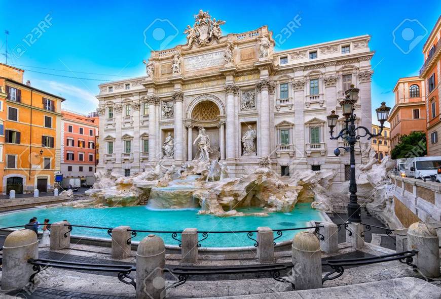 Lugar Fontana di Trevi