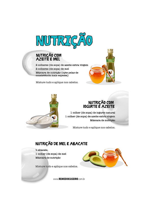 Productos Hidratação capilar natural