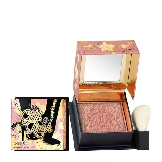 Benefit cosmetics-  
Blush Gold Rush