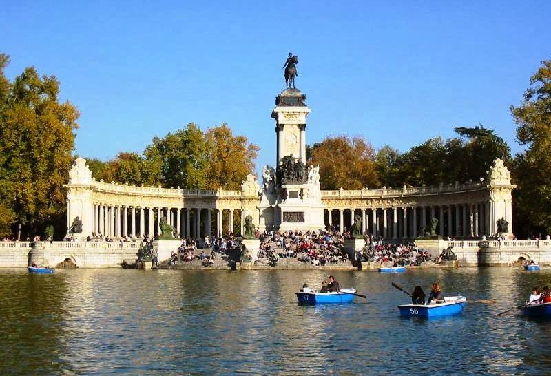 Moda Jardins do Retiro de Madrid