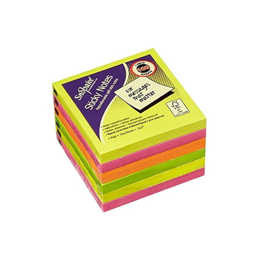 Snopake Sticky Notes - Notas Adhesivas