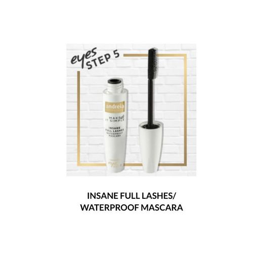 Andreia Insane Full Lashes Máscara Waterproof

