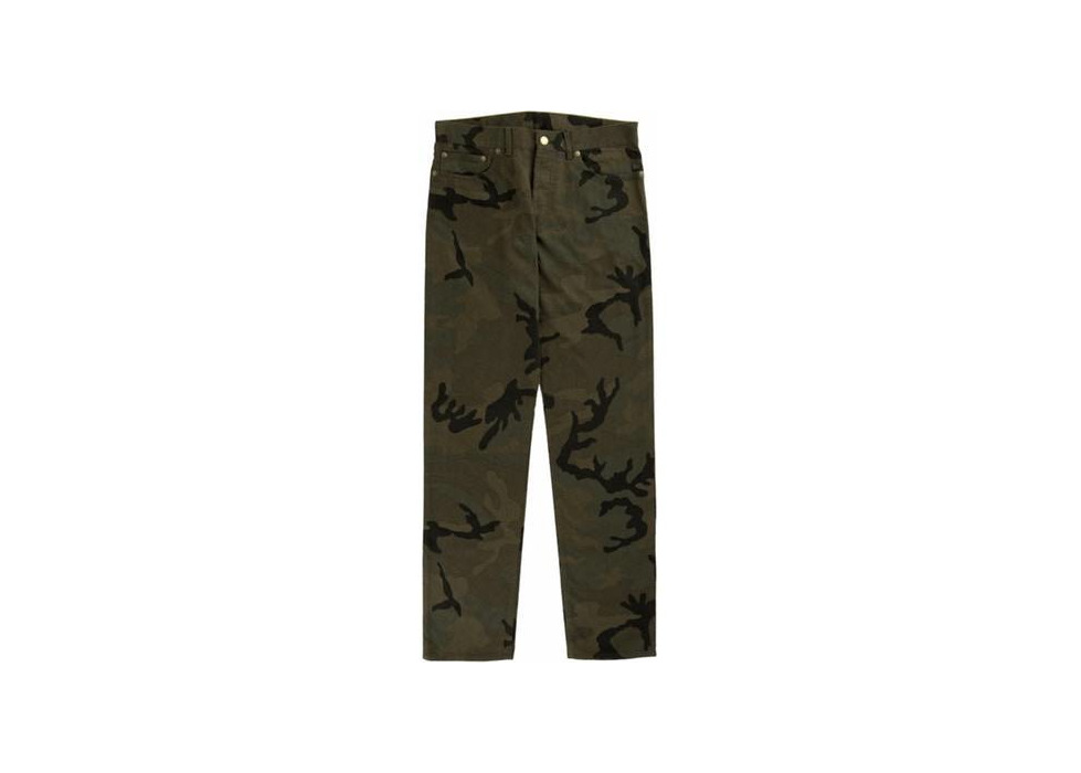 Supreme x Louis Vuitton Jacquard Denim 5-Pocket Jean Camo