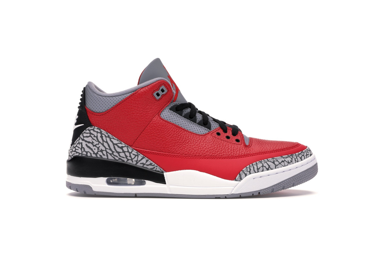 Social Jordan 3 Retro SE Unite Fire Red