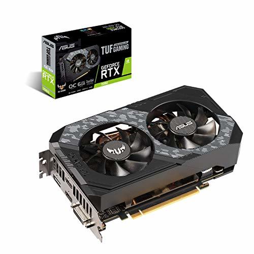 Electronic ASUS TUF-RTX2060-O6G-GAMING GeForce RTX 2060 6 GB GDDR6 - Tarjeta gráfica