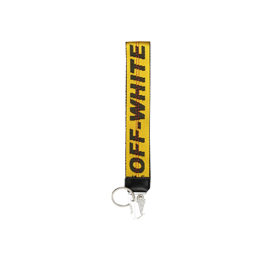 Product OFF-WHITE Industrial Keychain Yellow/Black/Silver