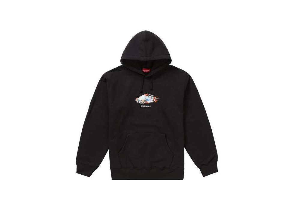 Products Supreme Cop Car Hooded Sweatshirt Black