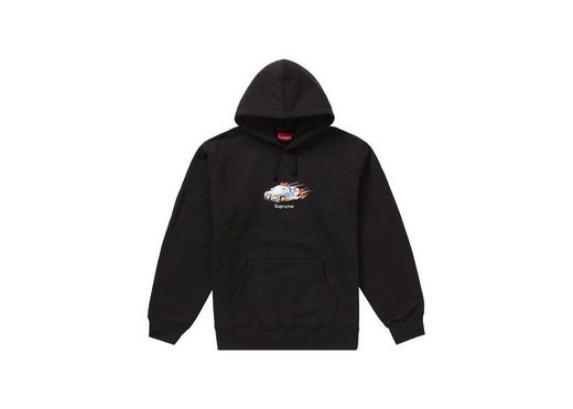 Supreme Cop Car Hooded Sweatshirt Black