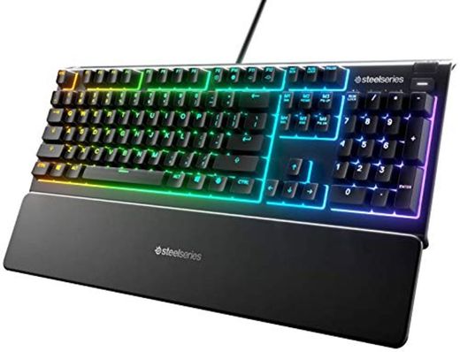 SteelSeries Apex 3 - Teclado RGB para Gaming