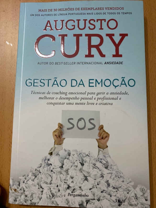 Book Gestão da emoção de Augusto Cury! Recomendo 