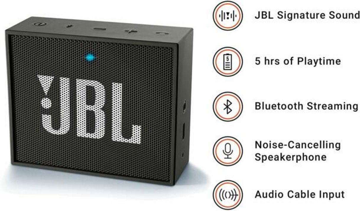 Electrónica JBL Go - Altavoz portátil para Smartphones